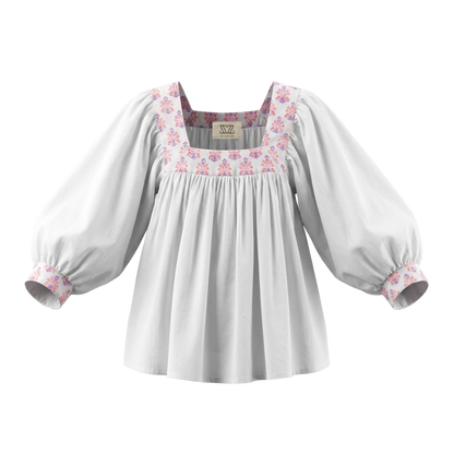 Viti Top in Berry Print