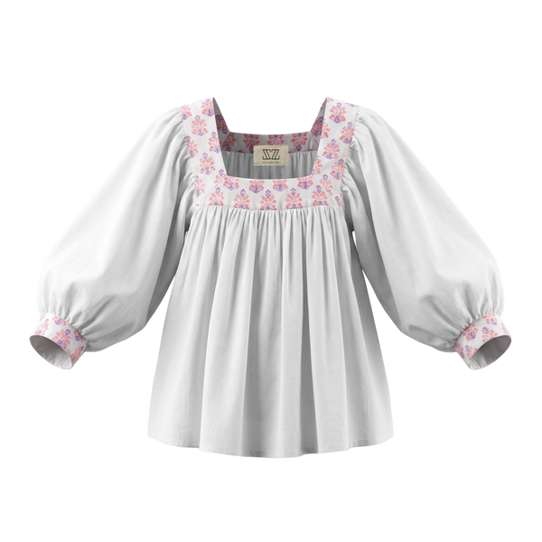 Viti Top in Berry Print