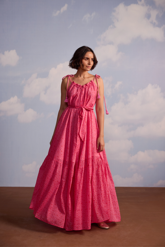 Alexandra Dress in Ditsy Print