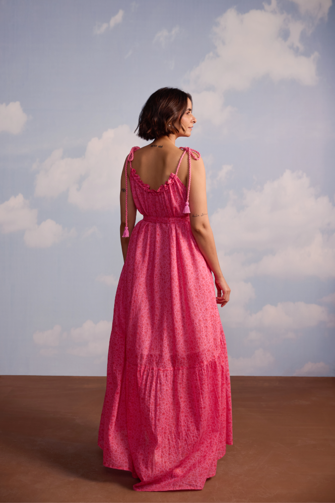 Alexandra Dress in Ditsy Print