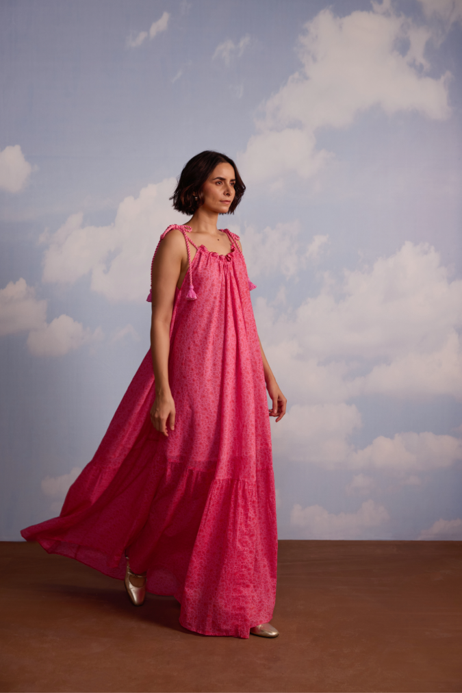 Alexandra Dress in Ditsy Print