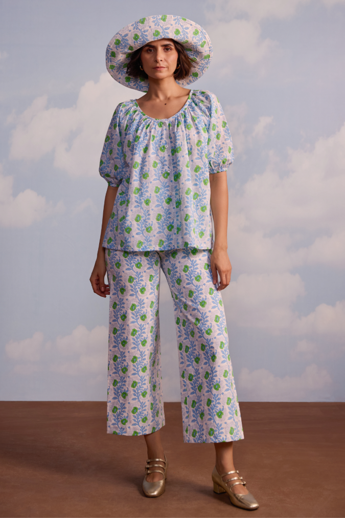 Sun Hat in Essa Print