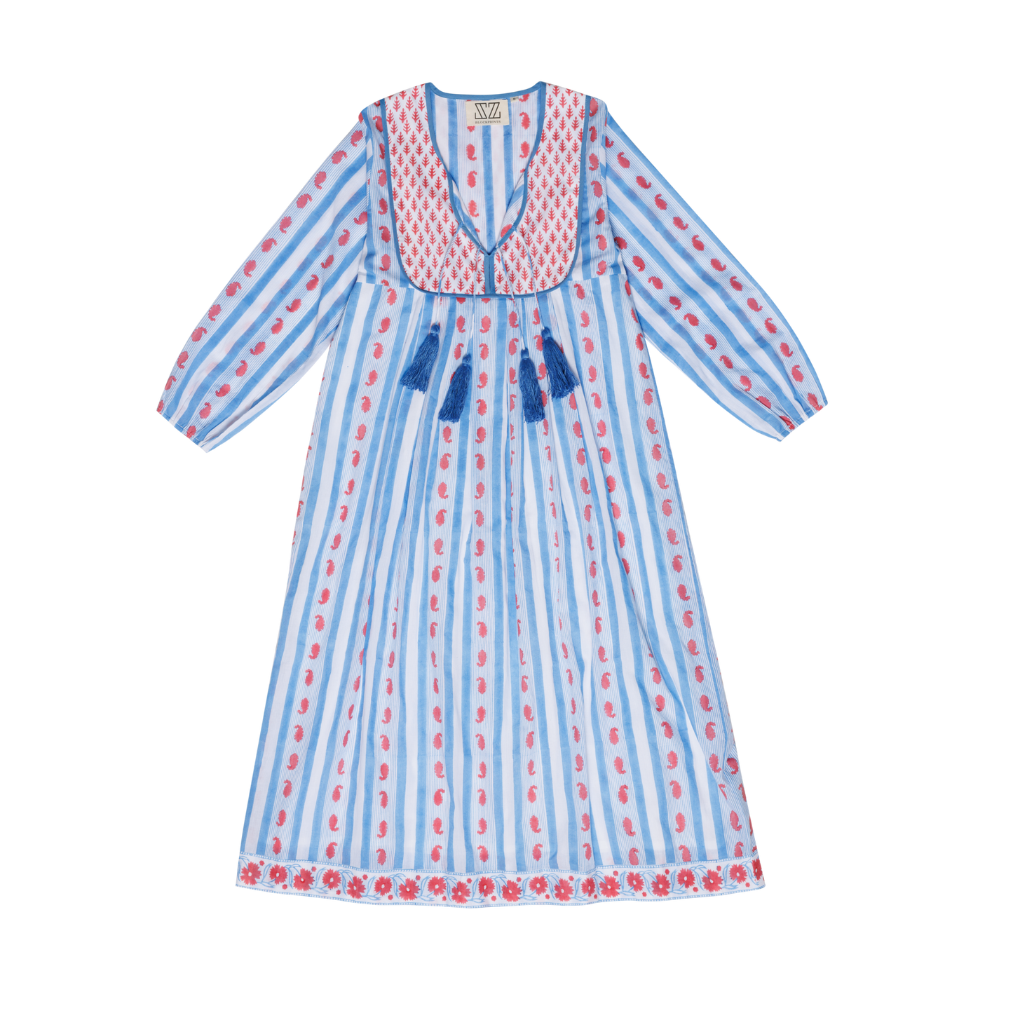 Kitty Dress in Ribbon Print