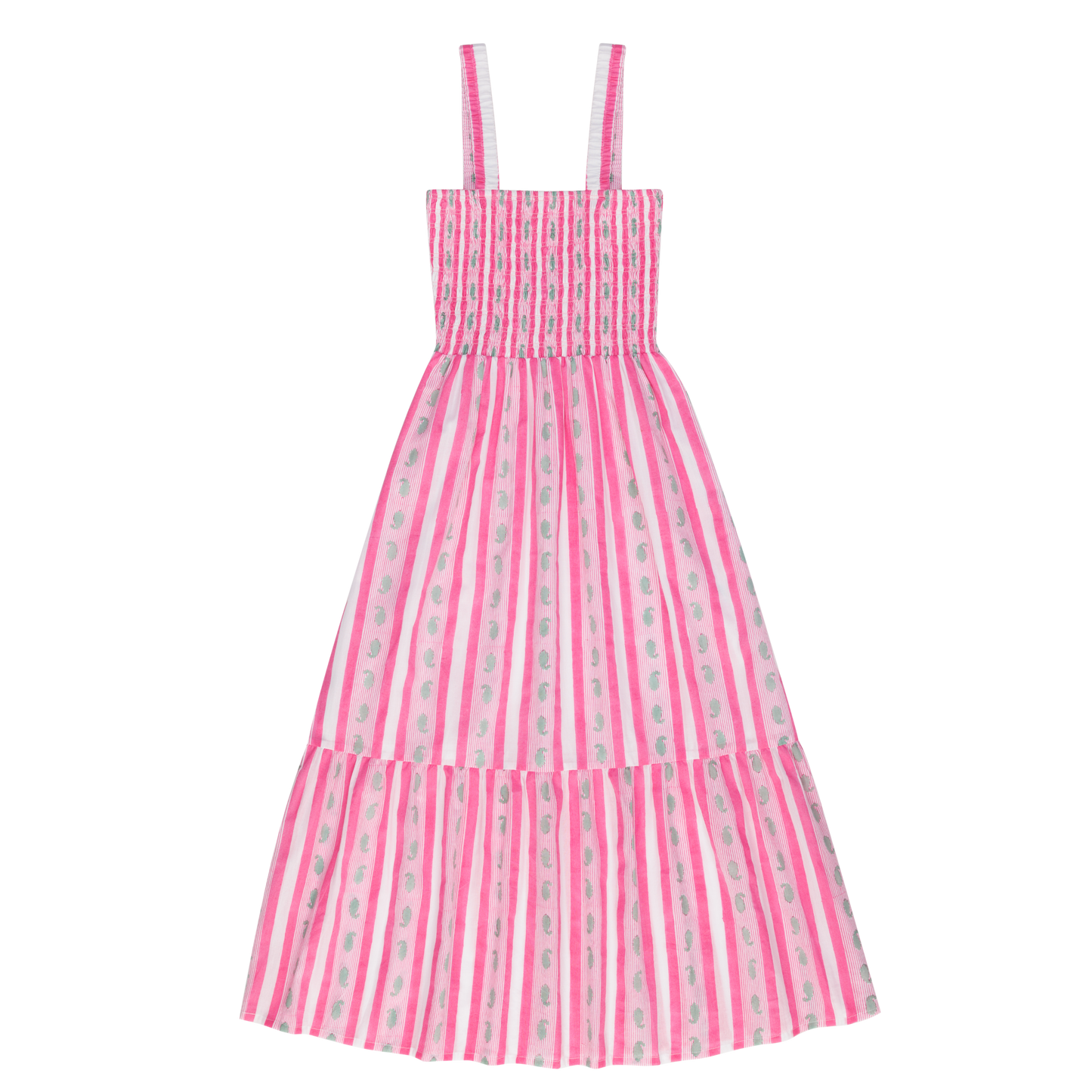 Victoria Dress in Ribbon Print