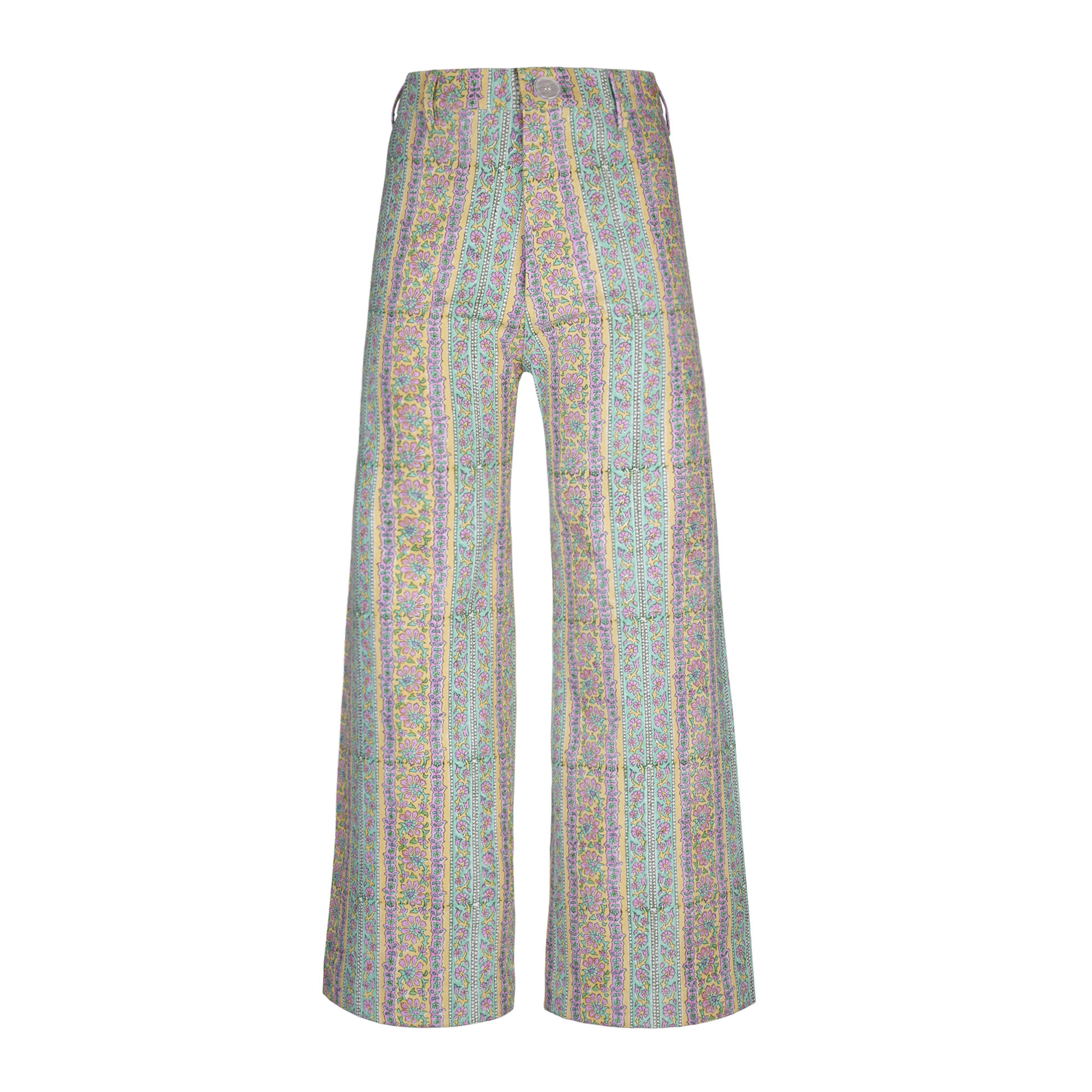 Disco Pants in Garland Stripe