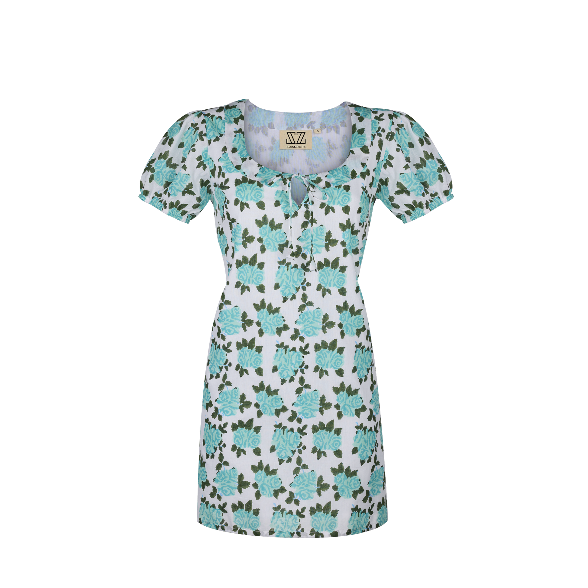 Mansi Dress in Big English Rose