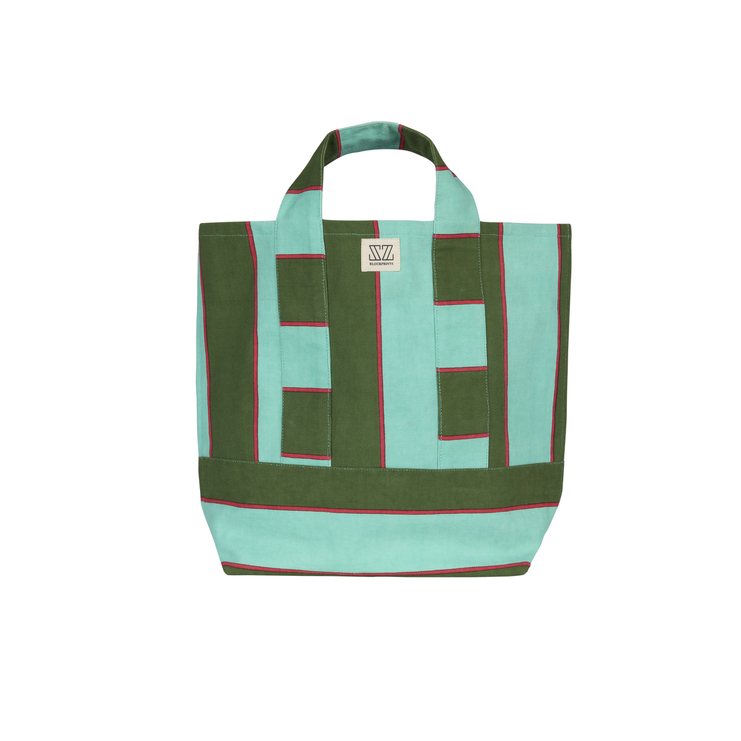Maine Large Tote in Jai Stripe