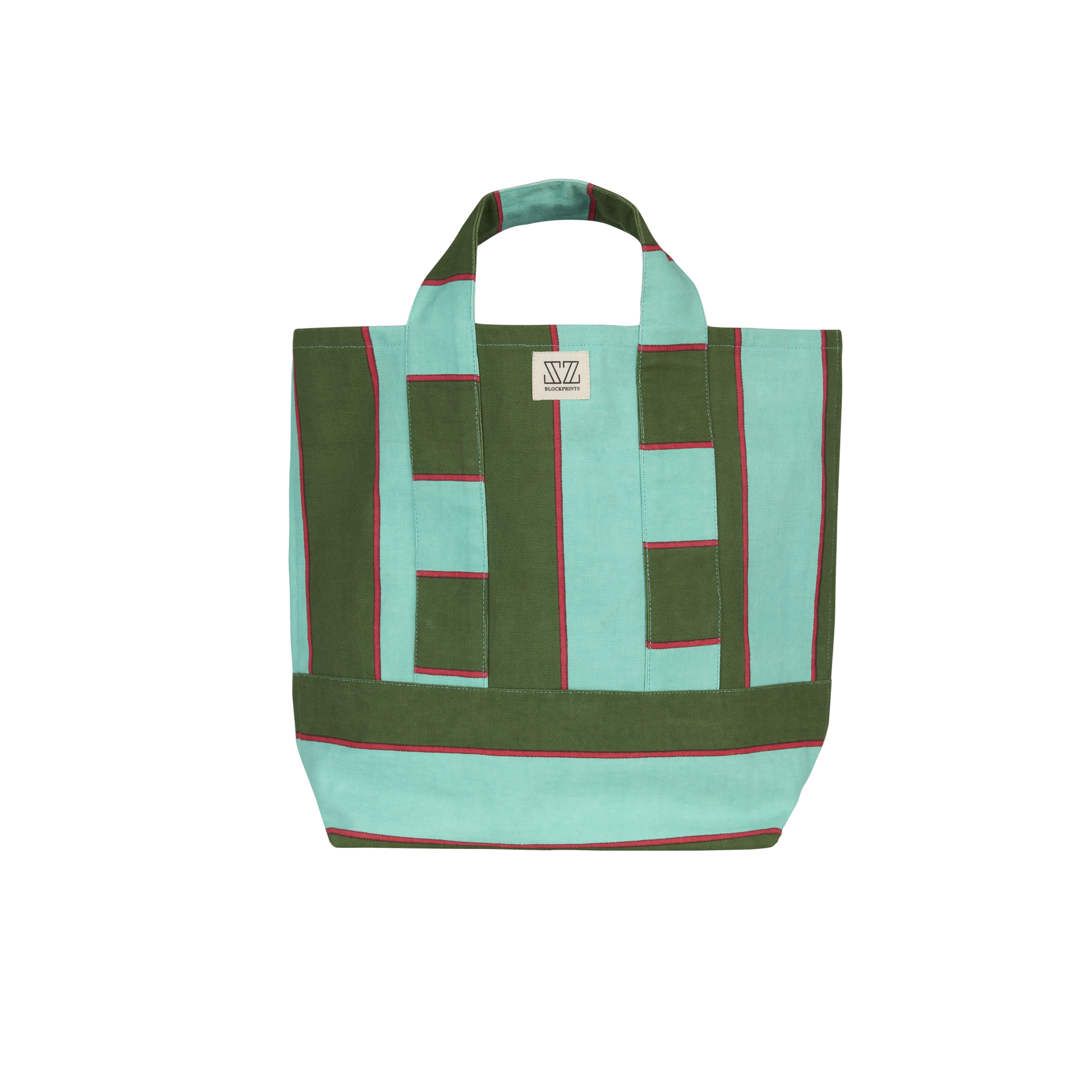 Maine Large Tote in Jai Stripe