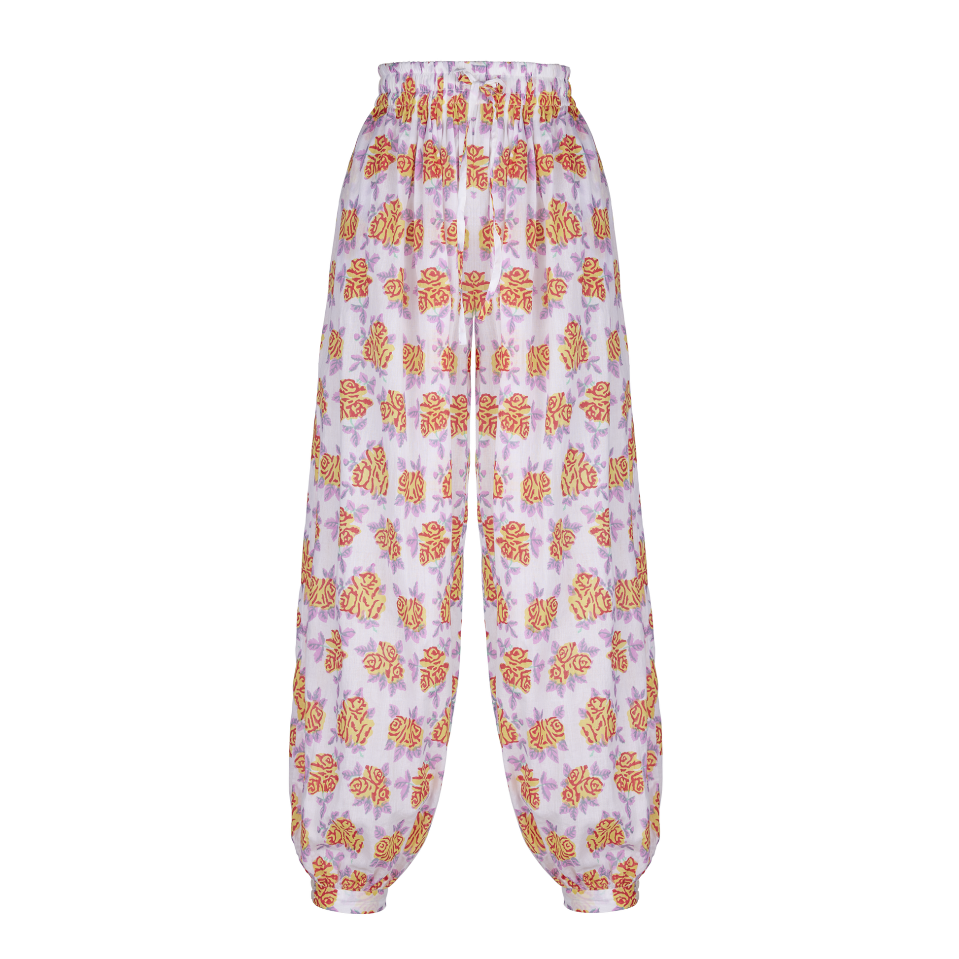 Balloon Pant in English Rose Print