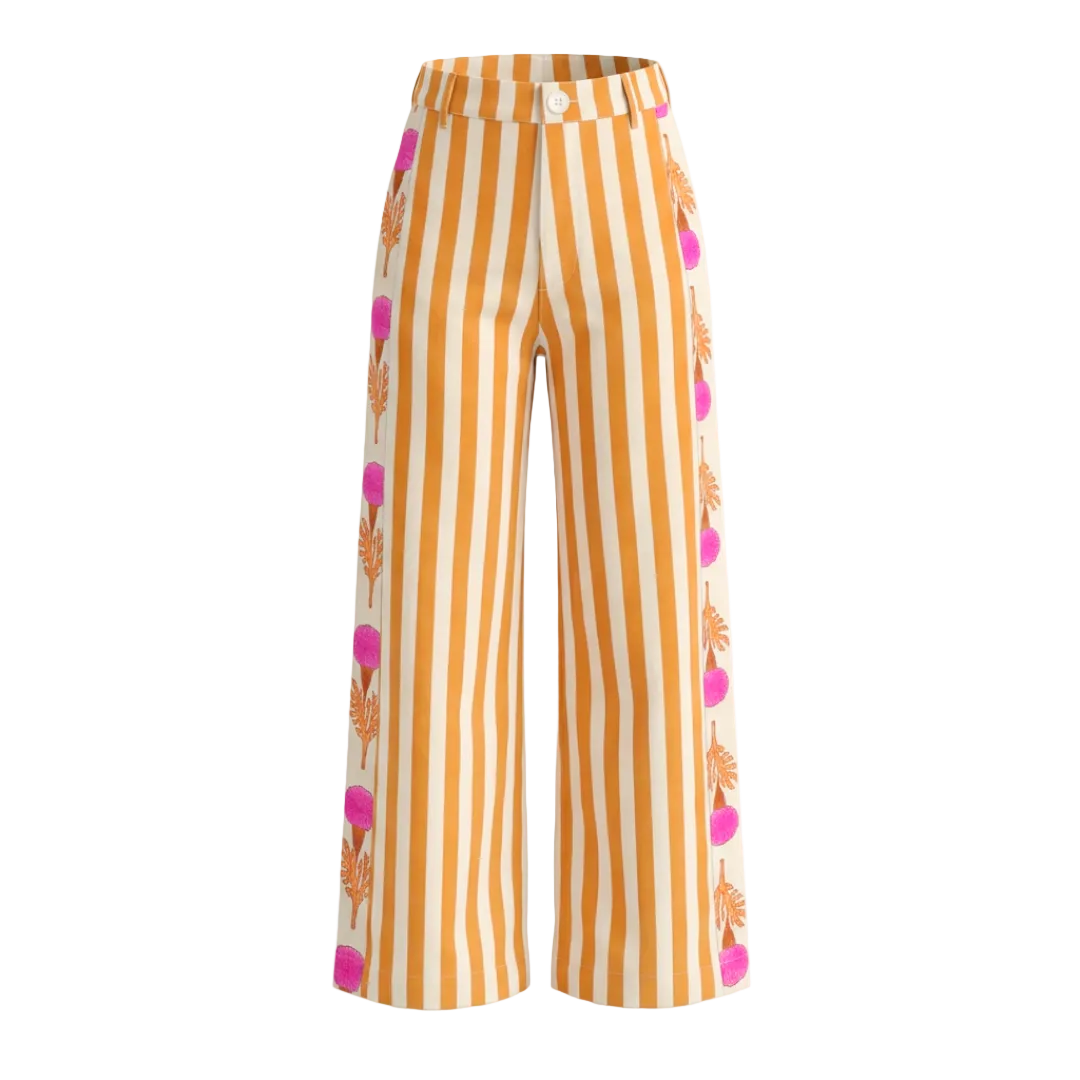 Muse Pant in Big Fleur Print