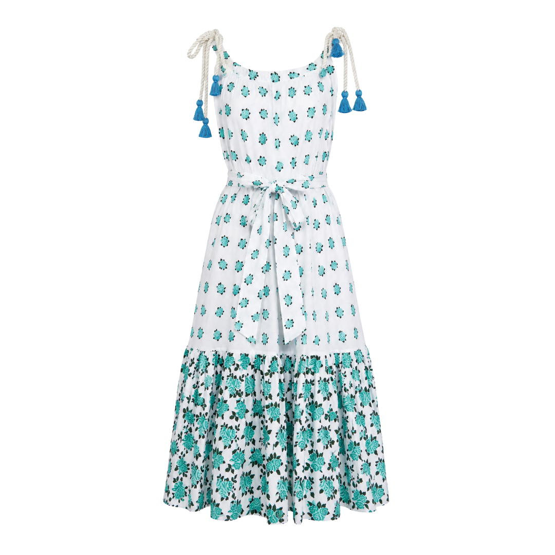 Alexandra Dress in Small English Rose