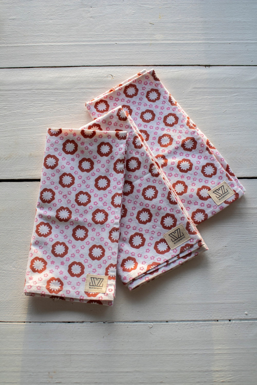 Napkin Set in Daffodil Print