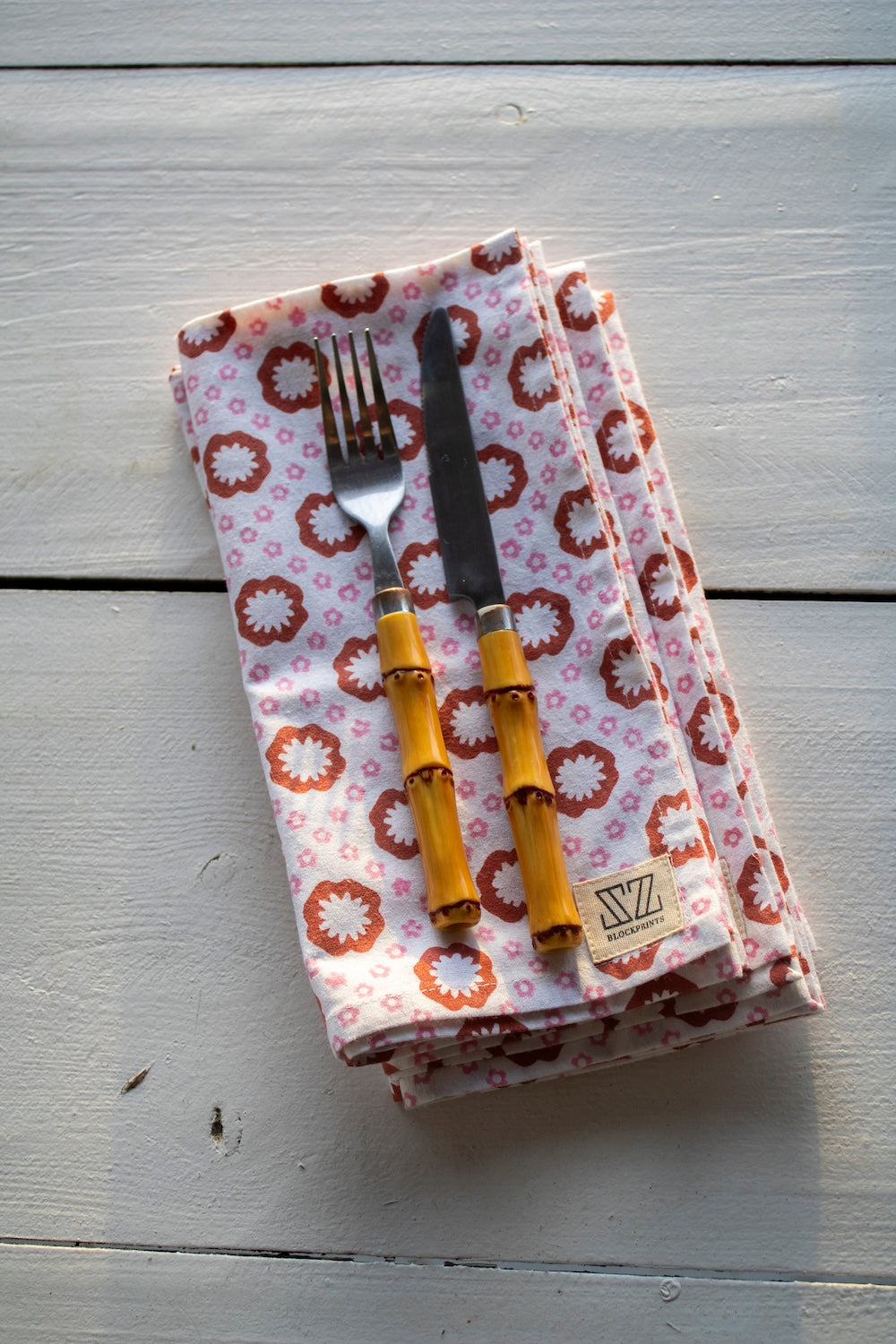 Napkin Set in Daffodil Print