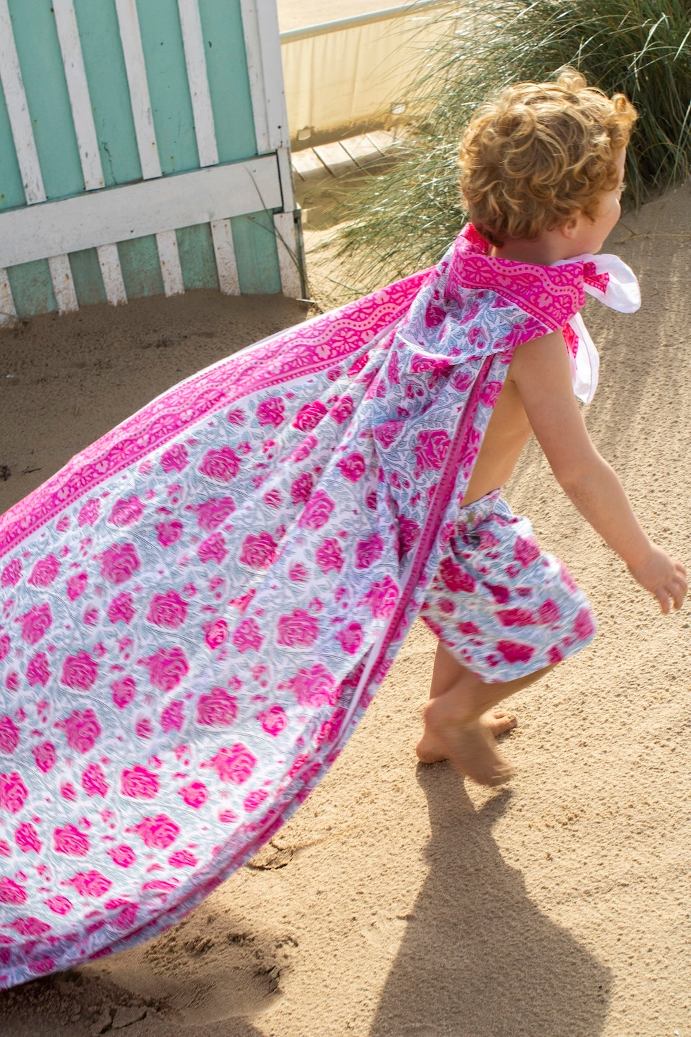 Sarong in Rose Print