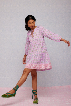 Final Sale: Priya Dress in Violet